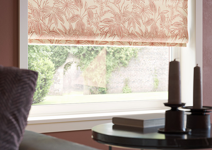 Maui, Burnt Red - Roman Blind - Image 5